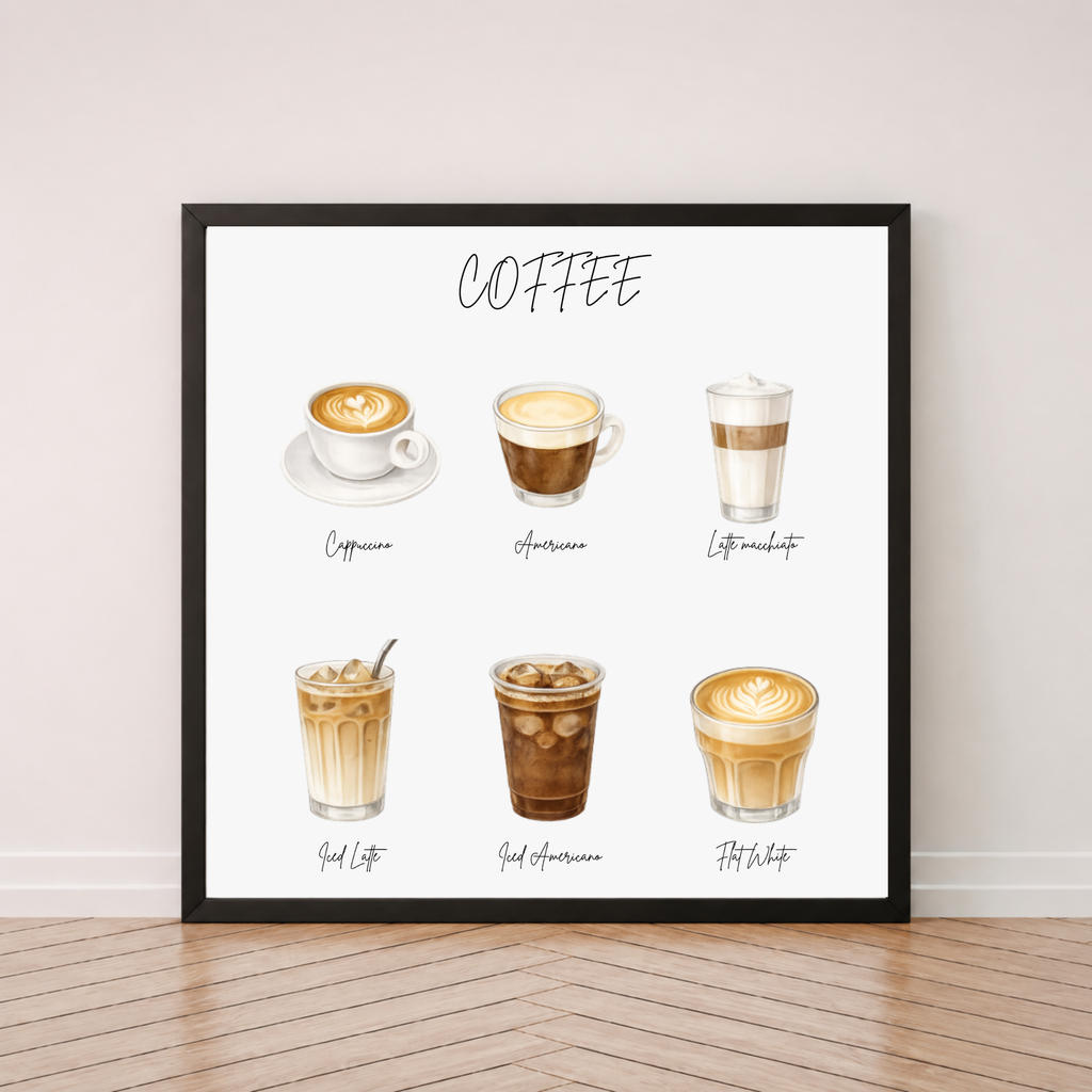 COFFEE - Poster 40x40
