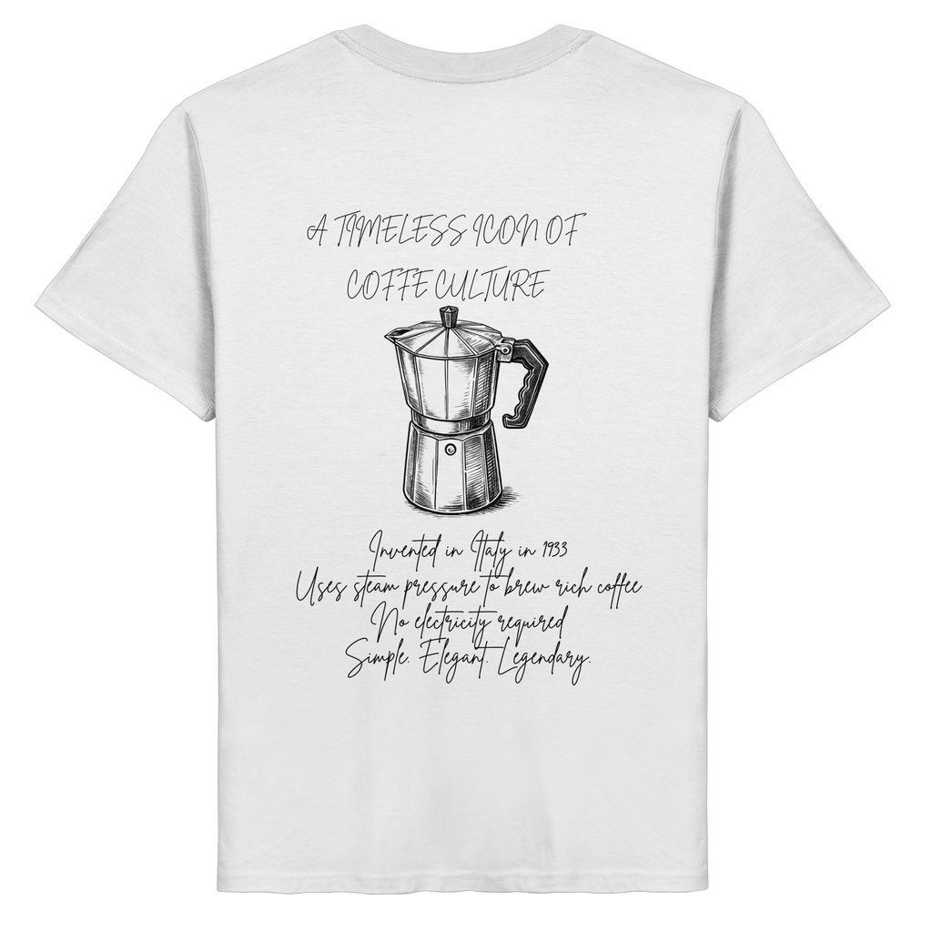 THE MOKA POT HISTORY - T-Shirt
