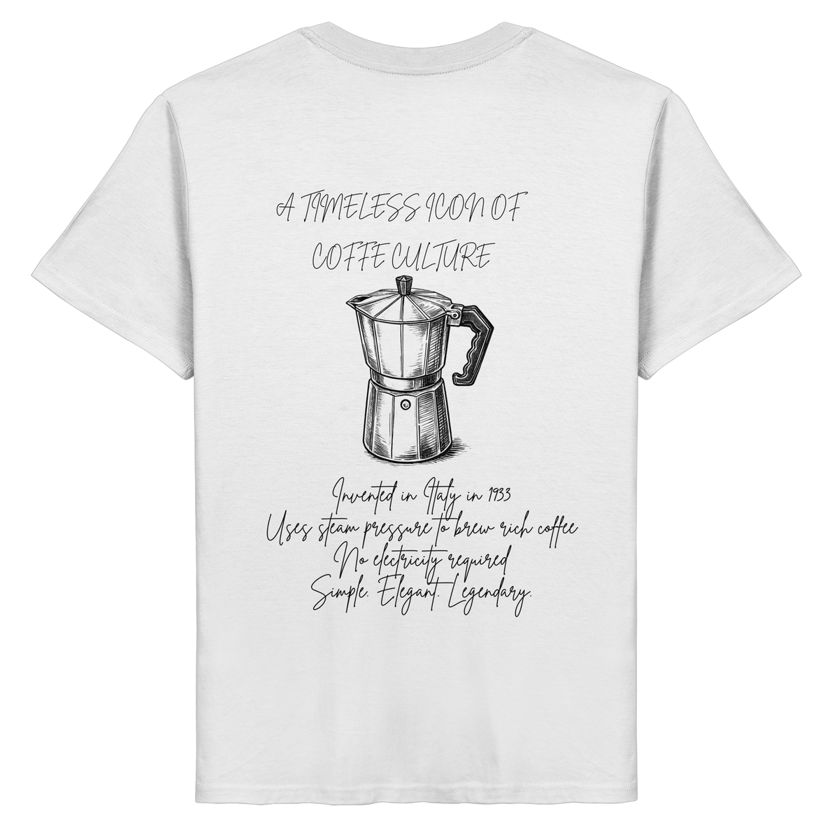 THE MOKA POT HISTORY - T-Shirt