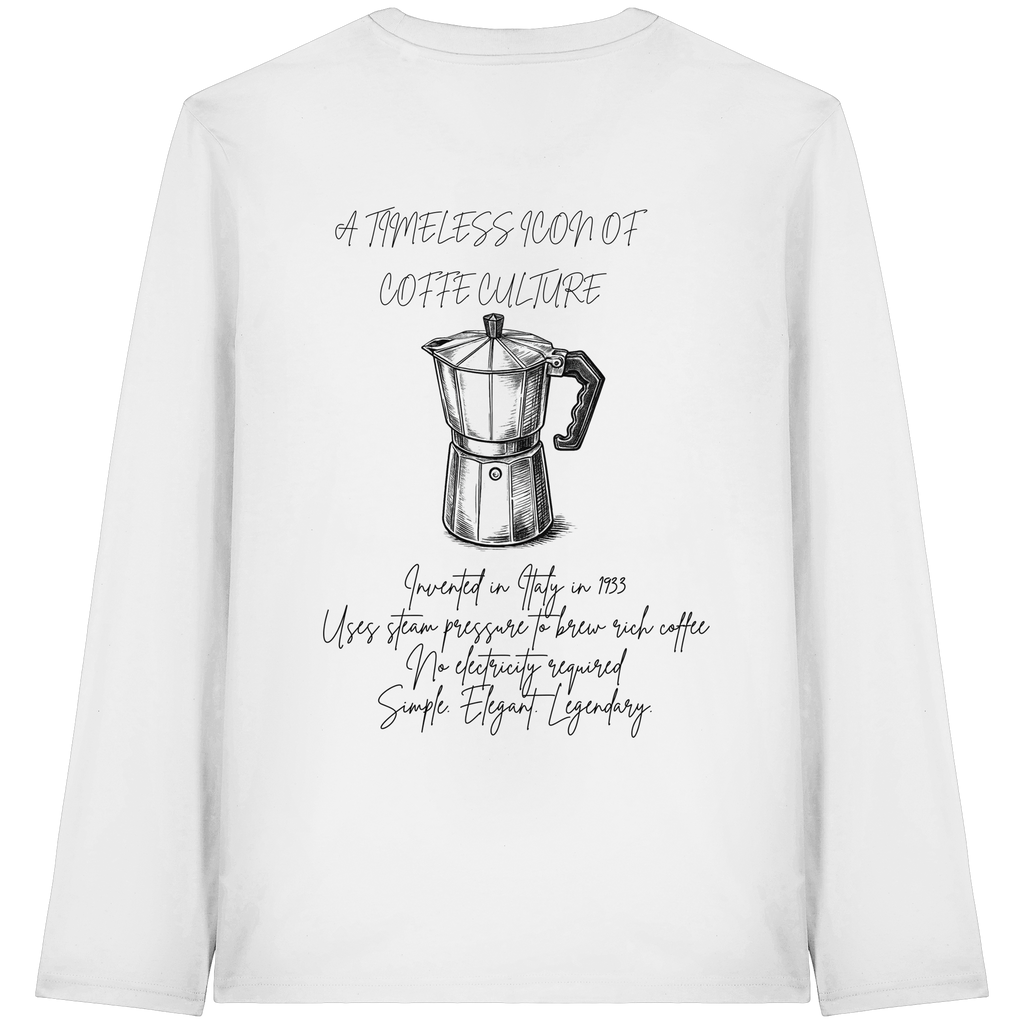 THE MOKA POT HISTORY - Longsleeve