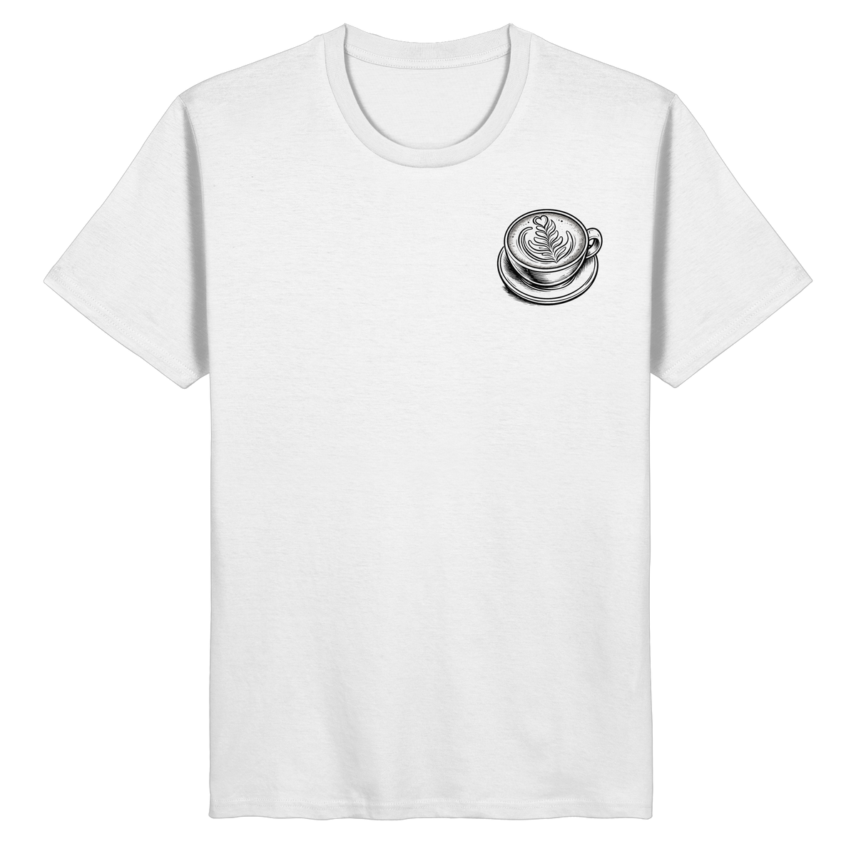 LATTE ART HEART ROSETTA - T-Shirt