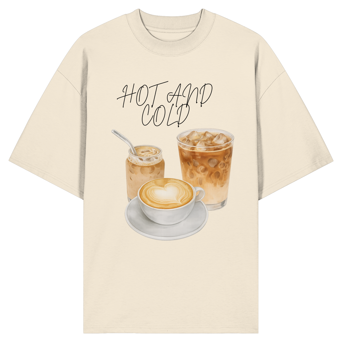 HOT AND COLD - Oversize T-Shirt