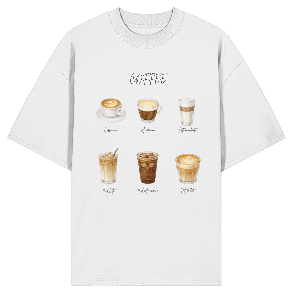 COFFEE - Oversize T-Shirt