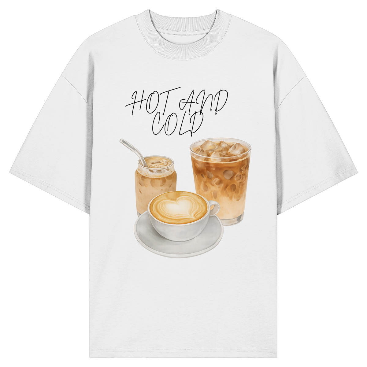 HOT AND COLD - Oversize T-Shirt