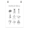 BARISTA TOOLS - Poster Din A1 (hoch)