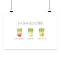MATCHA COLLECTION - Poster Din A2 (quer)